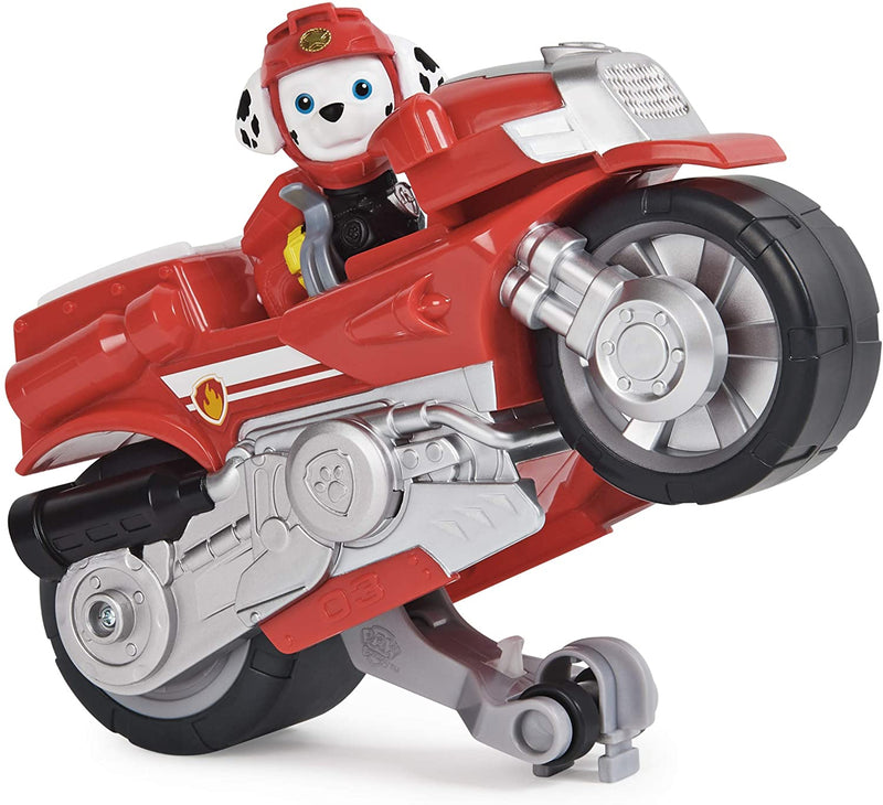 Paw Patrol Moto Pups Pull Back Motorcycle Marshall