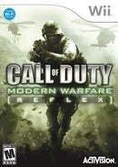 Call of Duty Modern Warfare Reflex Front Cover - Nintendo Wii Pre-Played