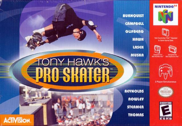 Tony Hawk's Pro Skater - Nintendo 64 Pre-Played
