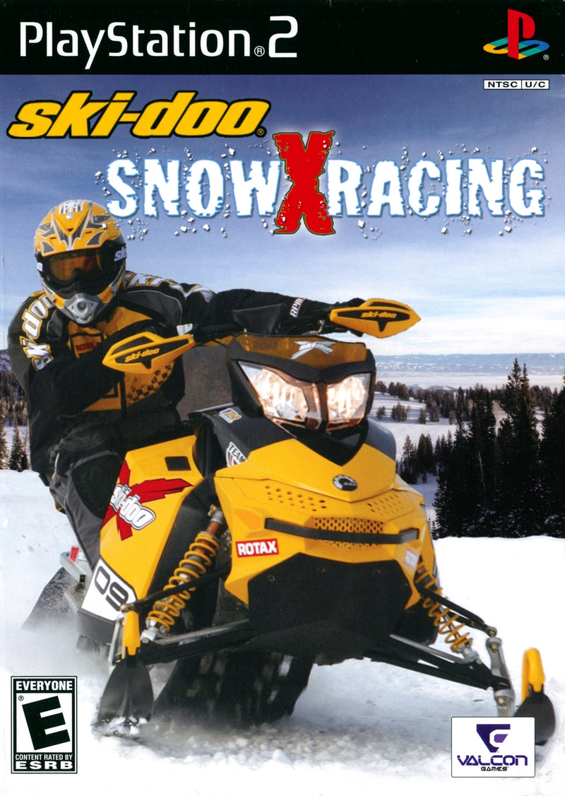 Ski-doo Snow X Racing Front Cover - Playstation 2 Pre-Played