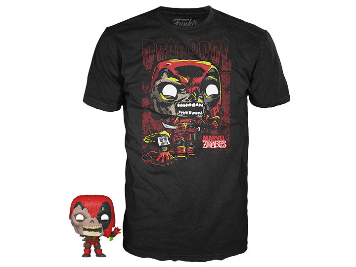 Pocket Pop! & Tee: Marvel Zombies - Deadpool