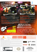 Guitar Hero 3 Legends of Rock Back Cover - Nintendo Wii Pre-Played