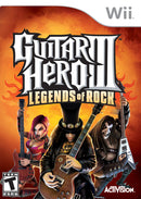 Guitar Hero 3 Legends of Rock Front Cover - Nintendo Wii Pre-Played