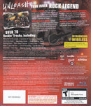 Guitar Hero III Legends of Rock Back Cover - Playstation 3 Pre-Played