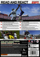 Madden NFL 08 Back Cover - Xbox 360 Pre-Played