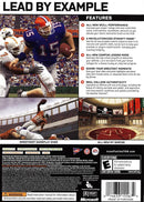 NCAA Football 08 Back Cover - Xbox 360 Pre-Played