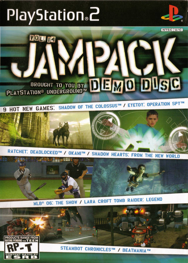 Jampack v14 - Playstation 2 Pre-Played