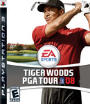 Tiger Woods PGA Tour 08 Front Cover - Playstation 3 Pre-Played