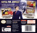 Phoenix Wright Ace Attorney: Trials and Tribulations Back Cover  - Nintendo DS Pre-Played