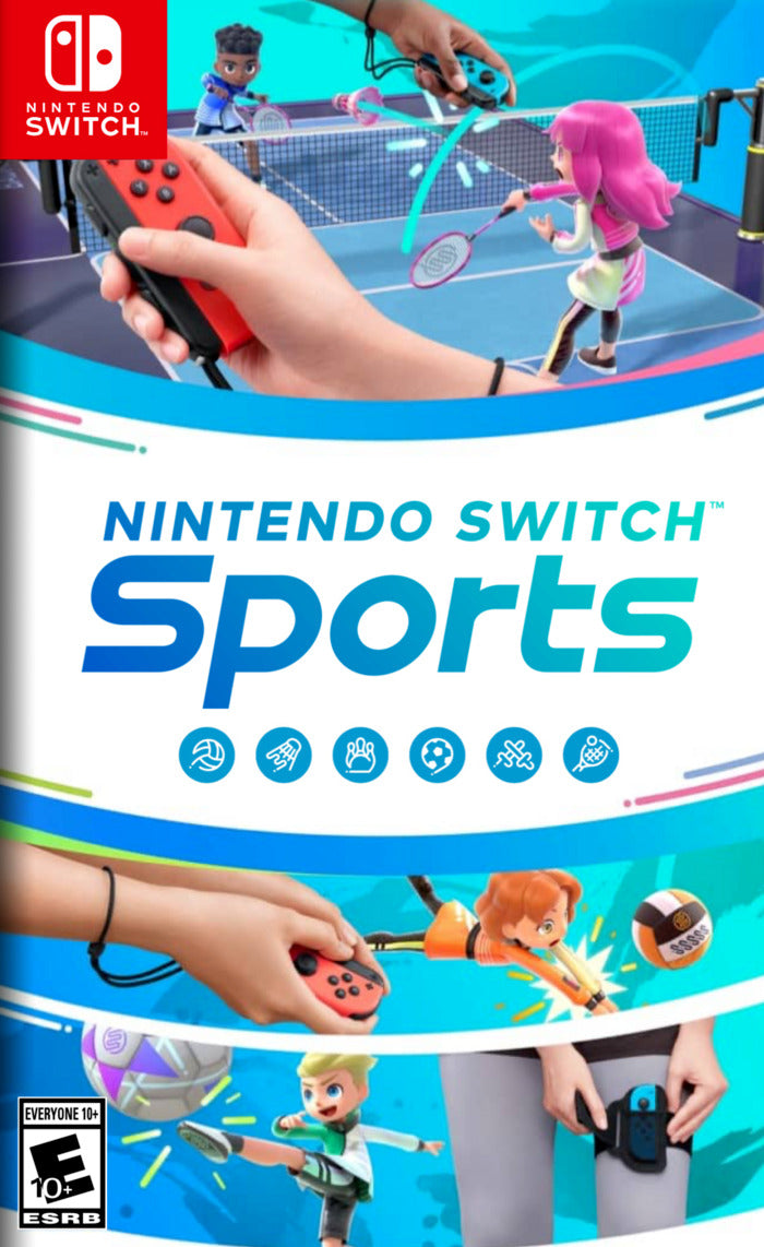 Nintendo Switch Sports Front Cover - Nintendo Switch Pre-Played