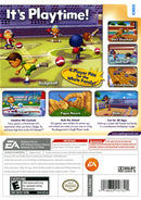 EA Playground Back Cover - Nintendo Wii Pre-Played