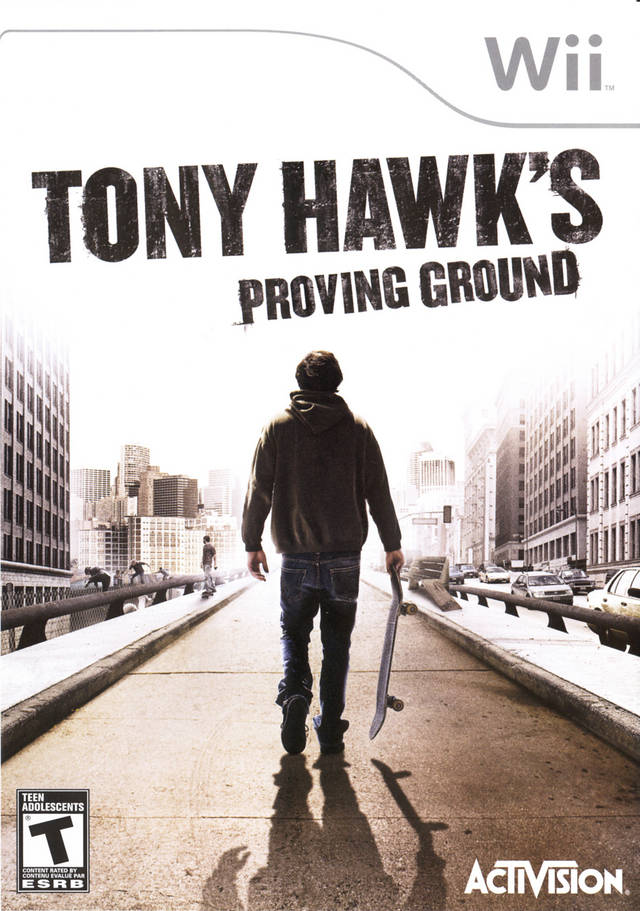 Tony Hawk Proving Ground Front Cover - Nintendo Wii Pre-Played