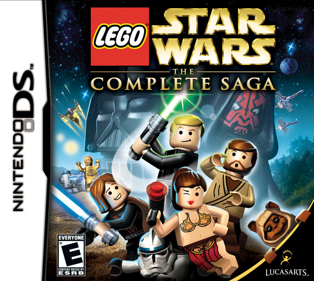 Lego Star Wars The Complete Saga Front Cover - Nintendo DS Pre-Played