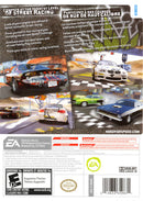 Need For Speed Pro Street Back Cover - Nintendo Wii Pre-Played
