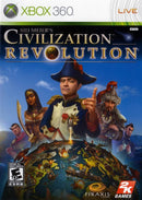 Sid Meier's Civilization Revolution Front Cover - Xbox 360 Pre-Played