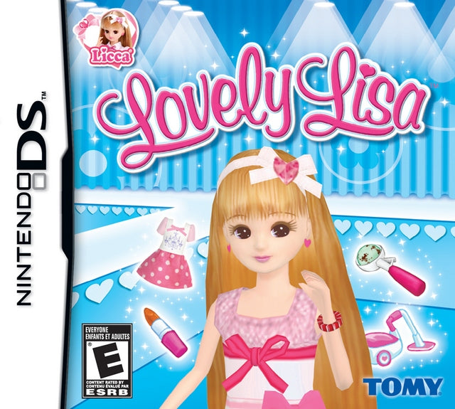 Lovely Lisa Front Cover - Nintendo DS Pre-Played