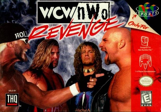 WCW/NWO Revenge Front Cover - Nintendo 64 Pre-Played