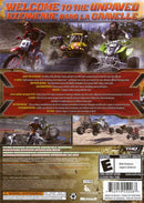 MX vs ATV Untamed Back Cover - Xbox 360 Pre-Played