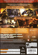 FEAR Files Back Cover - Xbox 360 Pre-Played