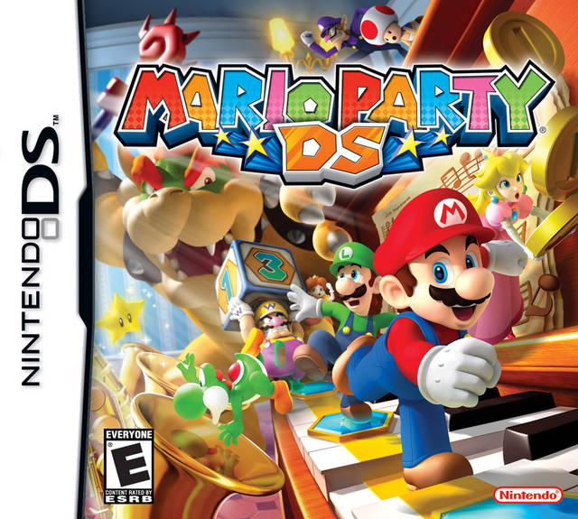 Mario Party DS Front Cover - Nintendo DS Pre-Played
