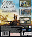Valkyria Chronicles Back Cover - Playstation 3 Pre-Played