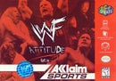 WWF Attitude Front Cover - Nintendo 64 Pre-Played