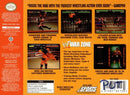 WWF Warzone Back Cover - Nintendo 64 Pre-Played