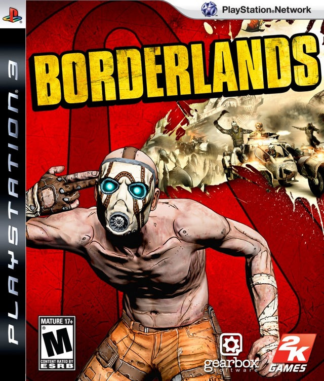 Borderlands Front Cover - Playstation 3 Pre-Played