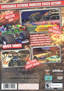 Monster Jam Back Cover - Playstation 2 Pre-Played