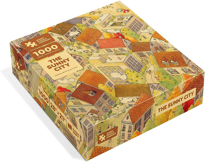 The Sunny City - 1000-Piece Jigsaw Puzzle