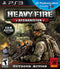 Heavy Fire Afghanistan Front Cover - Playstation 3 Pre-Played