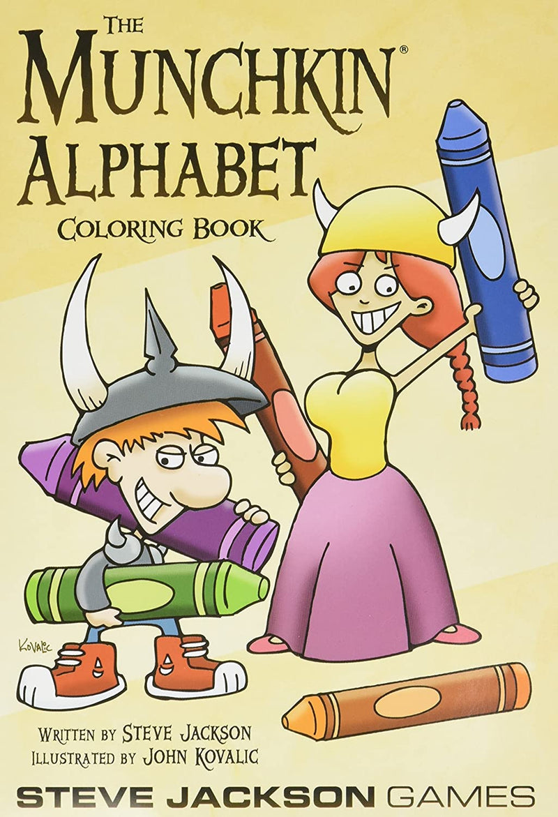 Munchkin Alphabet Coloring Book
