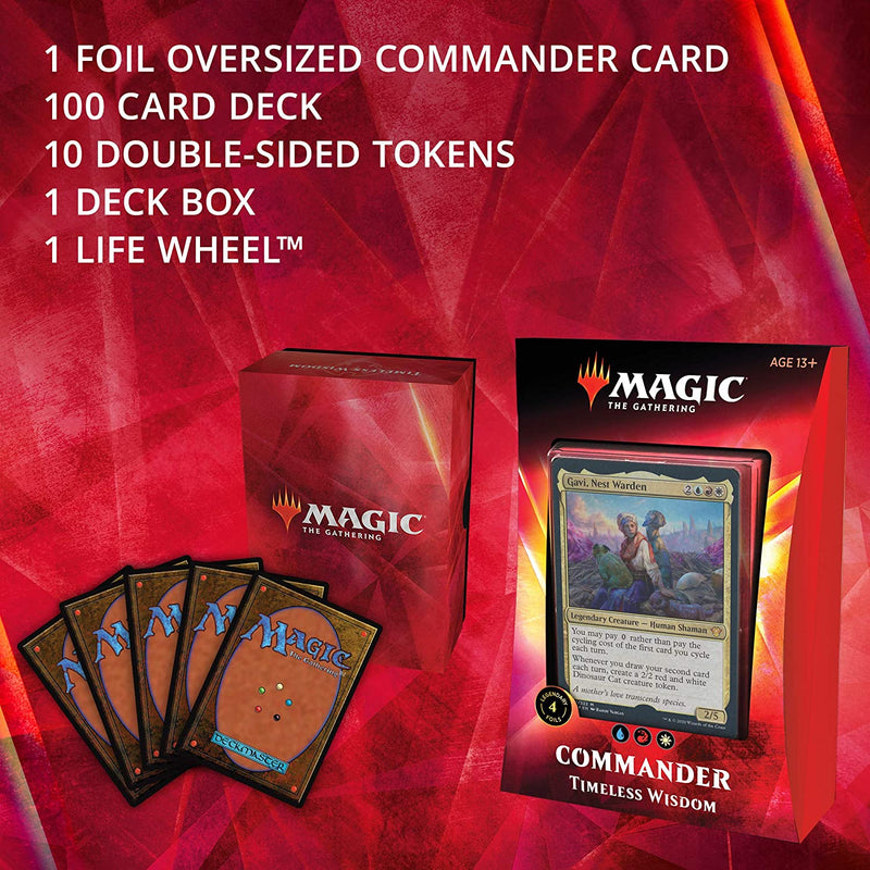 Magic the Gathering Timeless Wisdom Commander Deck