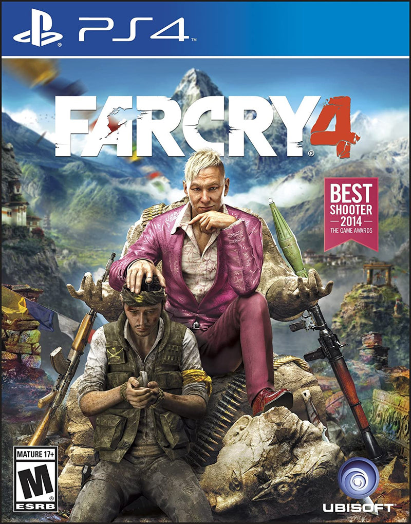 Far Cry 4 Front Cover - Playstation 4 Pre-Played