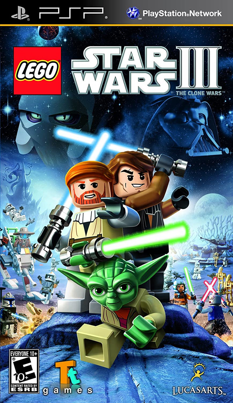 Lego Star Wars III The Clone Wars - PSP Pre-Played