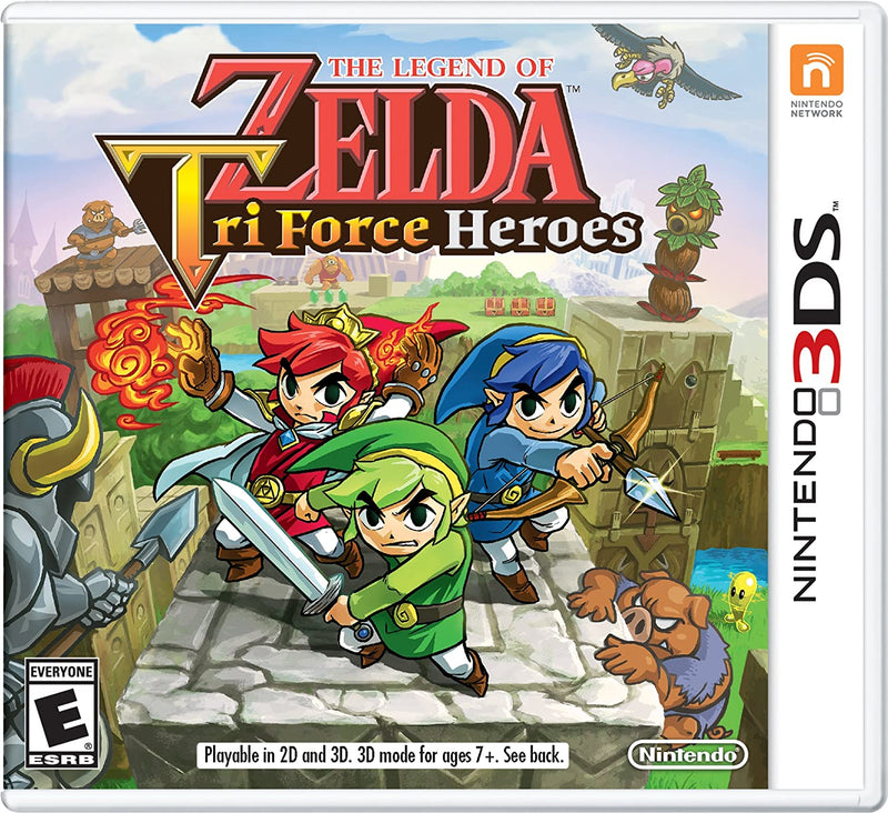 The Legend of Zelda Tri Force Heroes  - Nintendo 3DS Pre-Played