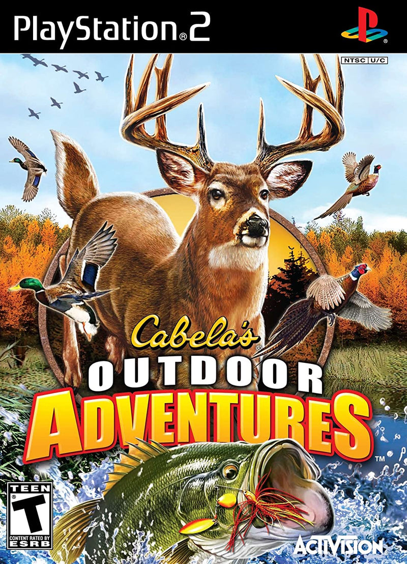 Cabela's Outdoor Adventures 10 Front Cover - Playstation 2 Pre-Played