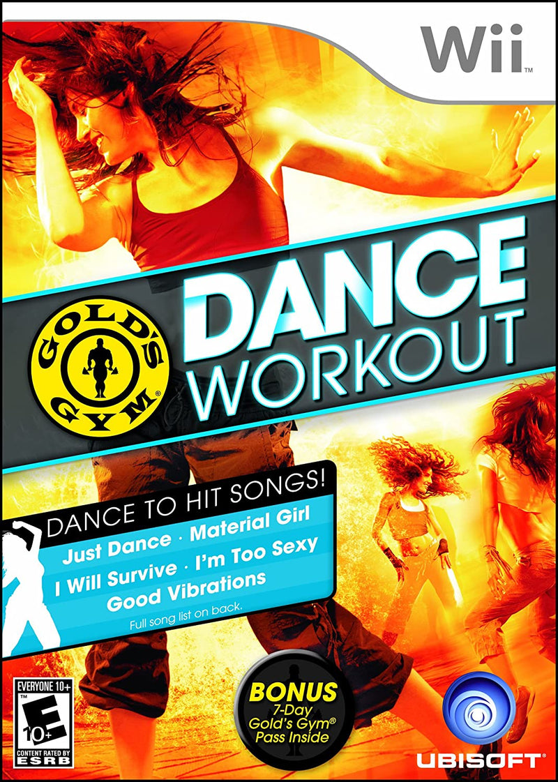 Gold's Gym Dance Workout - Nintendo Wii Pre-Played