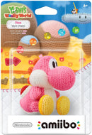 Pink Yarn Yoshi Amiibo