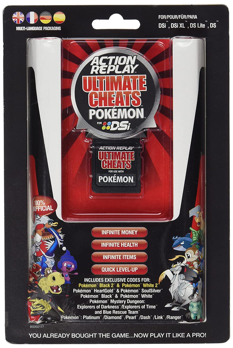 Action Replay Ultimate Cheats for Pokemon - Nintendo DS Pre-Played