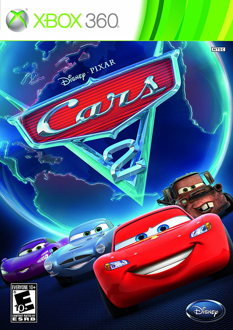 Cars 2 Front Cover - Xbox 360 Pre-Played