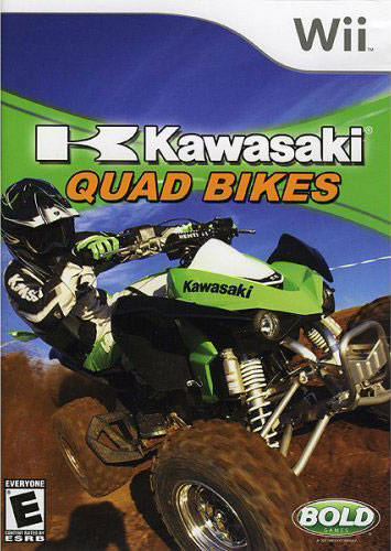 Kawasaki Quad Bikes Front Cover - Nintendo Wii Pre-Played