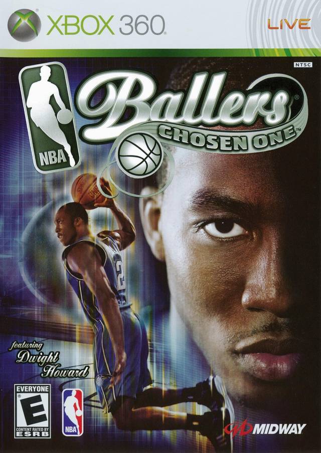 NBA Ballers Chosen One Front Cover - Xbox 360 Pre-Played