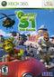 Planet 51 The Game Front Cover - Xbox 360 Pre-Played