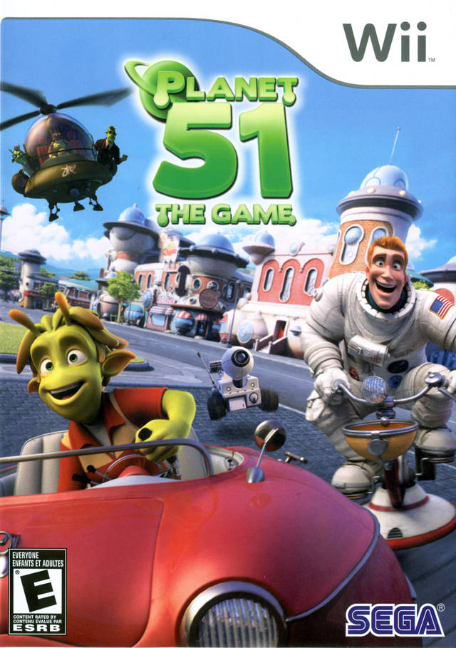 Planet 51 The Game - Nintendo Wii Pre-Played