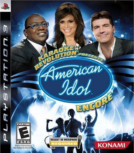Karaoke Revolution American Idol Front Cover - Playstation 3 Pre-Played