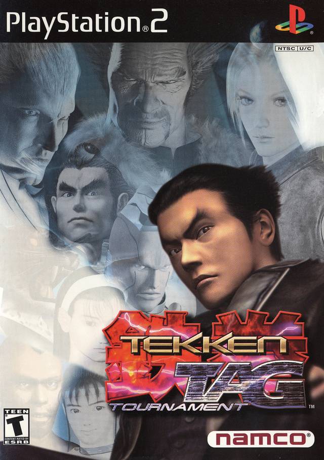 Tekken Tag Tournament Front Cover - Playstation 2 Pre-Played