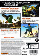 Skate 2 Back Cover - Xbox 360 Pre-Played