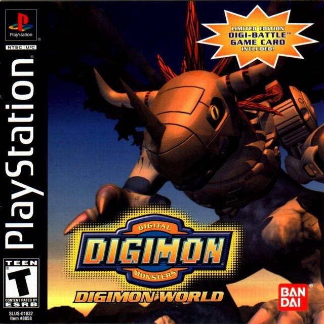 Digimon World - Playstation 1 Pre-Played