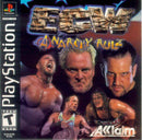 ECW Anarchy Rulz Front Cover - Playstation 1 Pre-Played